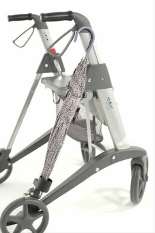 Ensemble: Rollator Active incl. Dossier et Porte-canne